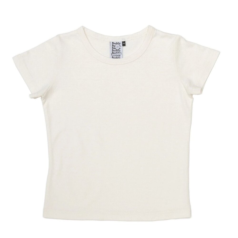 Buddy Mini Tee in Off-White